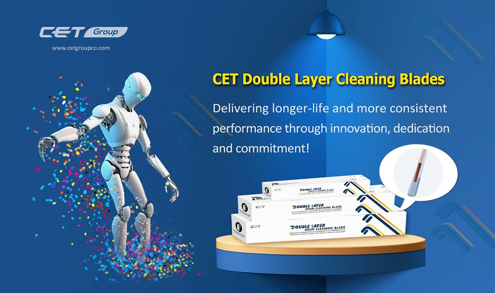 双层刮板,CET Double Layer Cleaning Blades